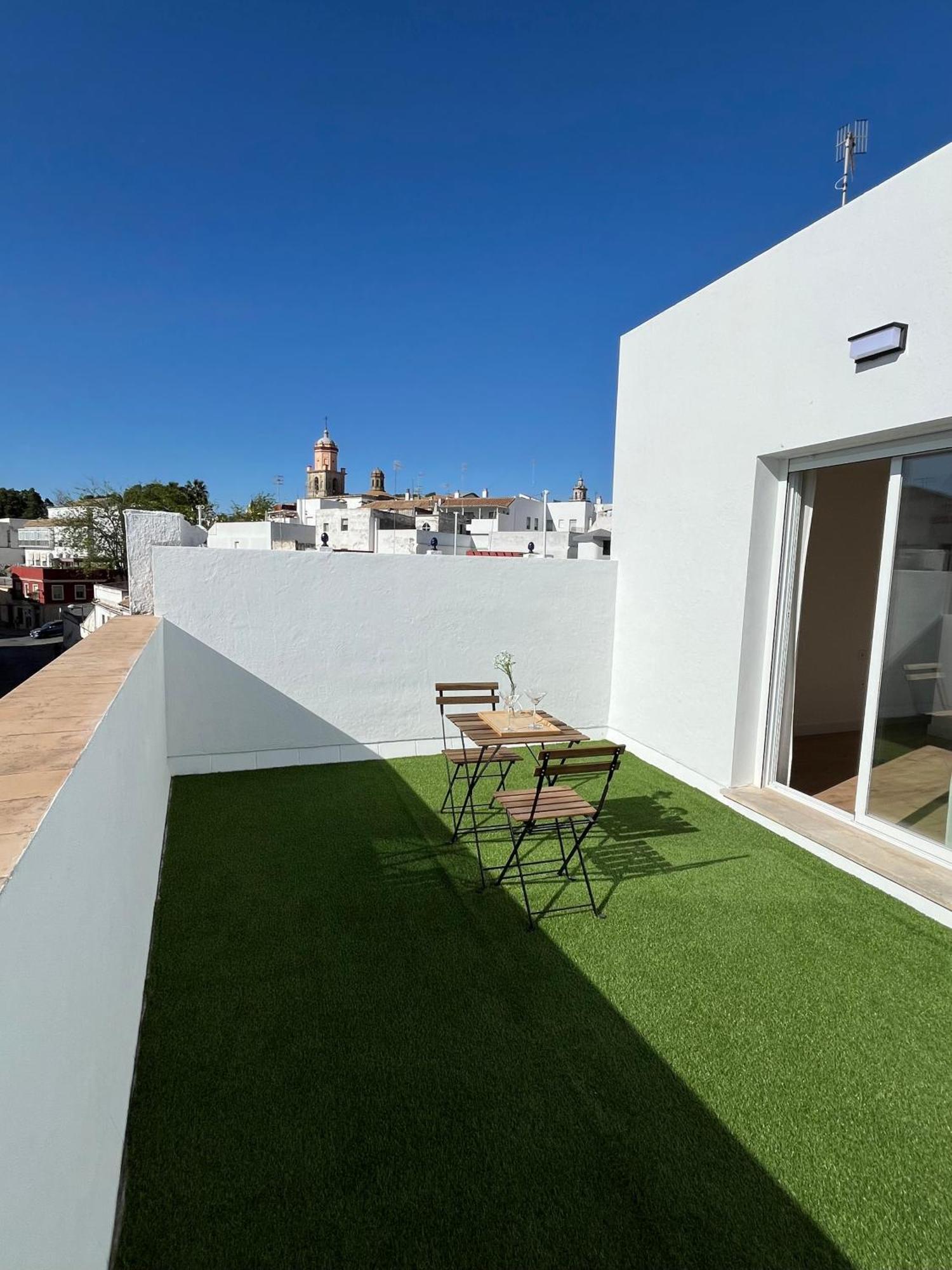 Апартаменты La Terraza Del Casco Historico Санлукар-де-Баррамеда Экстерьер фото